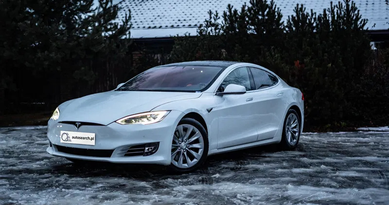 tesla model s mazowieckie Tesla Model S cena 149990 przebieg: 79710, rok produkcji 2018 z Grudziądz